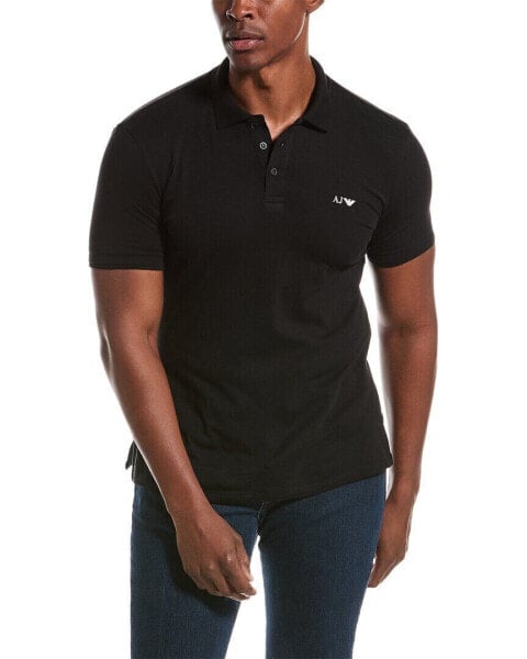 Armani Exchange Polo Shirt Men's Black L