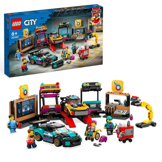 Playset Lego City 60389 Customization garage 507 Предметы