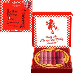 Lipgloss Set Home Alone 6tlg Butter Gloss Pizza Vault, Pink/Reds, 1 St