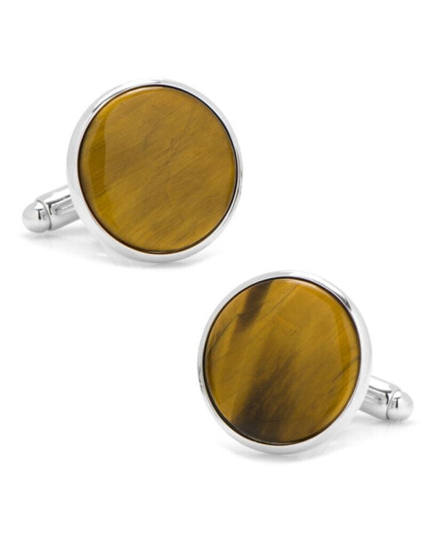 Tiger's Eye Cufflinks