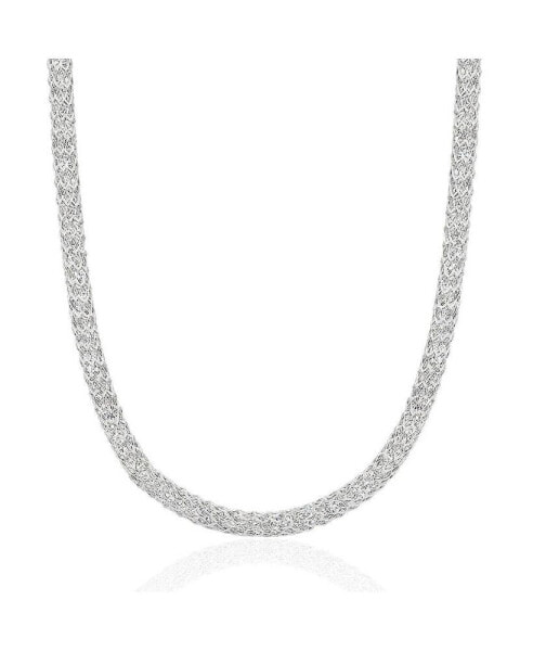 5A Cubic Zirconia Vintage Necklace Silver