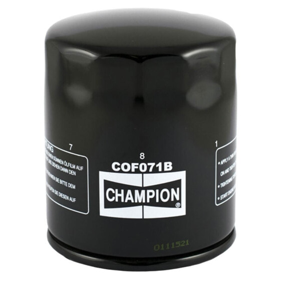 CHAMPION PARTS COF071B Harley Davidson oil filter