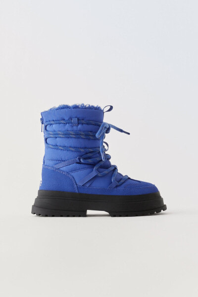 Water-repellent snow boots