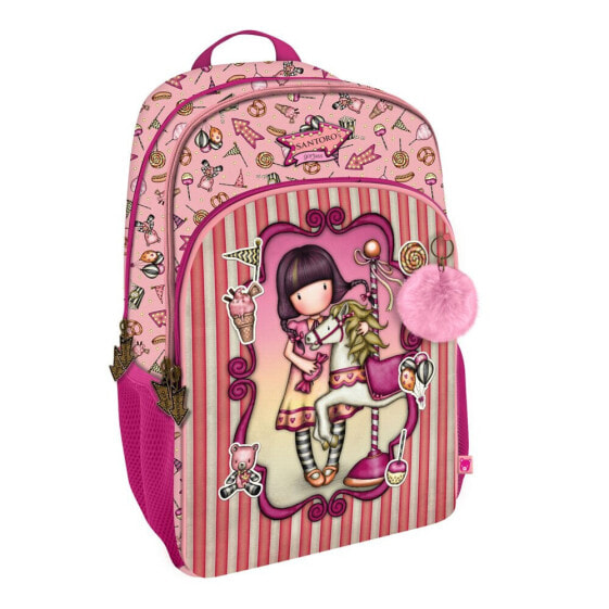 Рюкзак походный SANTORO LONDON Gorjuss™ Fairground Carousel 22L