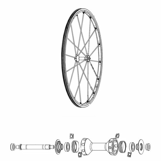 MAVIC R-Sys Front Spokes 9 units