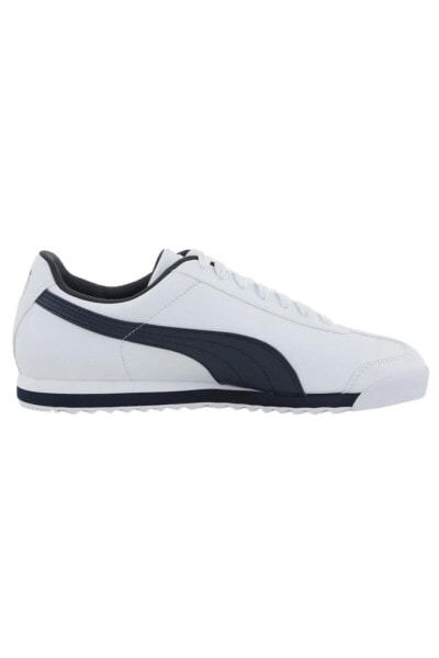 Кроссовки спортивные PUMA Roma Basic 353572 12 Бело-синие для мужчин