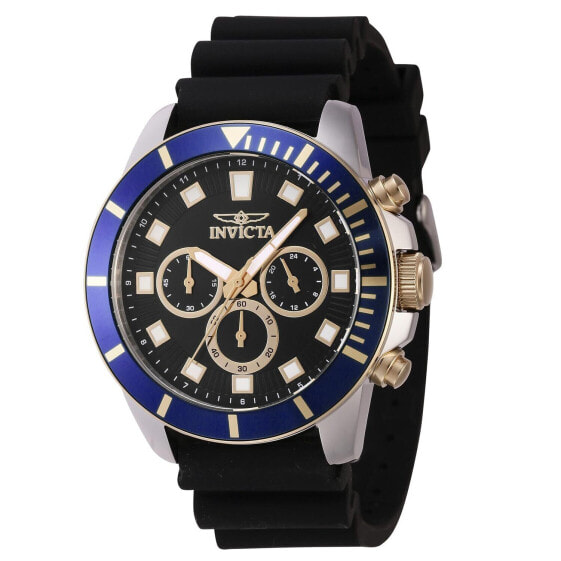 Часы Invicta Pro Diver Silicone Chronograph Black