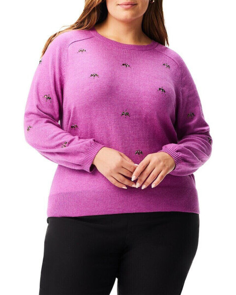 Nic+Zoe Plus Hidden Gems Sweater Women's