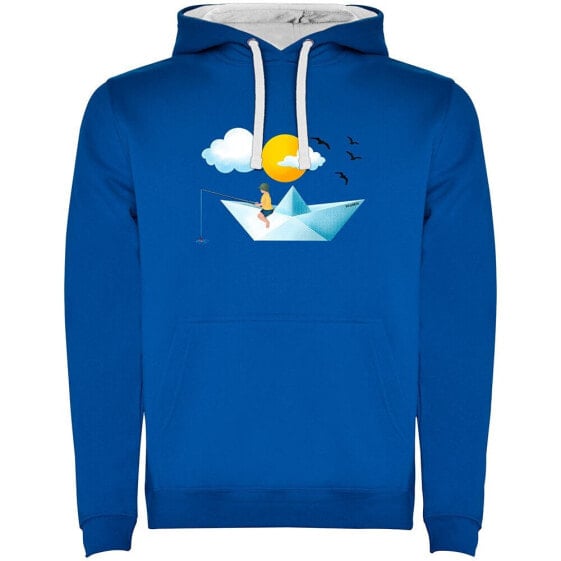 KRUSKIS Paper Boat Two-Colour hoodie