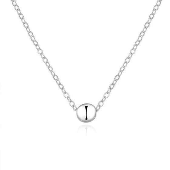 Minimalist silver necklace AGS1011 / 47