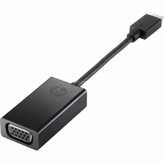 Адаптер USB C—VGA Hewlett Packard Adaptador de monitor USB-C a VGA de Чёрный