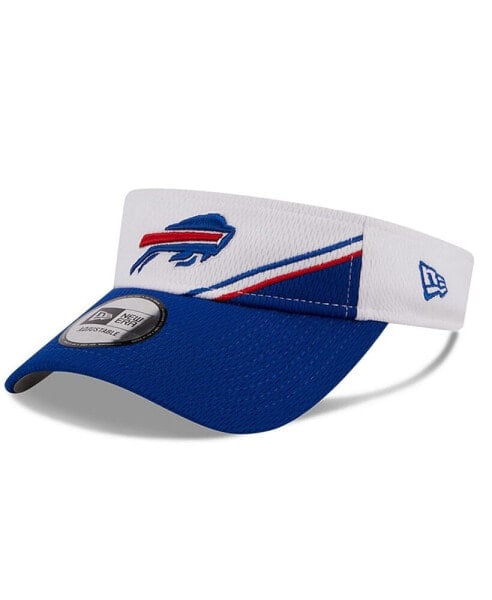 Men's White, Royal Buffalo Bills 2023 Sideline Adjustable Visor