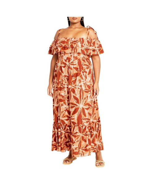 Plus Size Runaway Maxi Dress