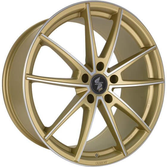 Колесный диск литой Etabeta Manay-K gold matt polish 8.5x19 ET35 - LK5/112 ML78.1