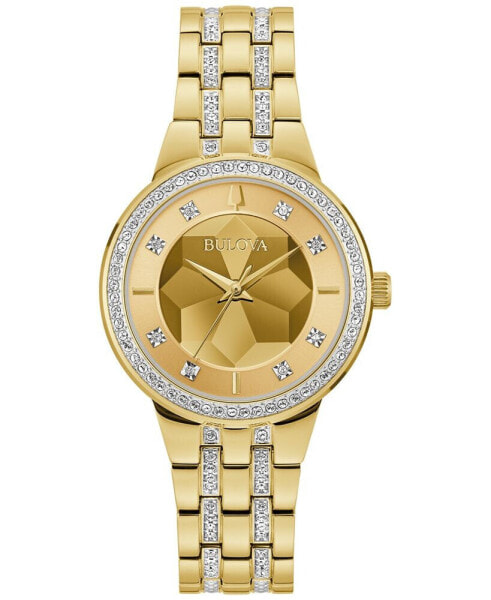 Women's Phantom Gold-Tone Stainless Steel Bracelet Watch 33mm