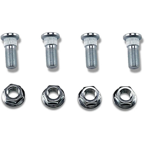 MOOSE HARD-PARTS 85-1090 Wheel Stud&Nut Kit Polaris Scrambler 400 00-02