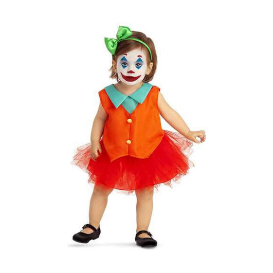 Маскарадные костюмы для младенцев My Other Me Joker Оранжевый (3 Предметы)