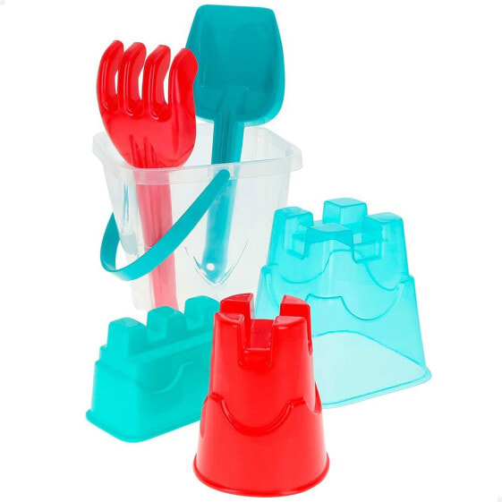 COLOR BEACH Beach Set With Buckets And Accessories
