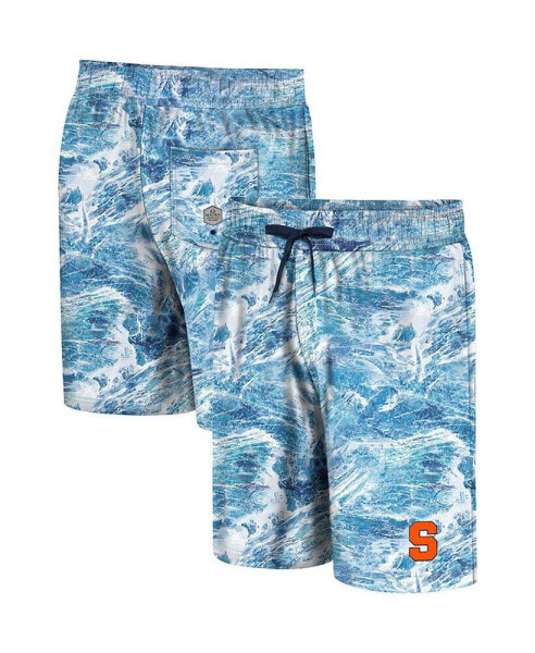 Men's Blue Syracuse Orange Realtree Aspect Ohana Swim Shorts