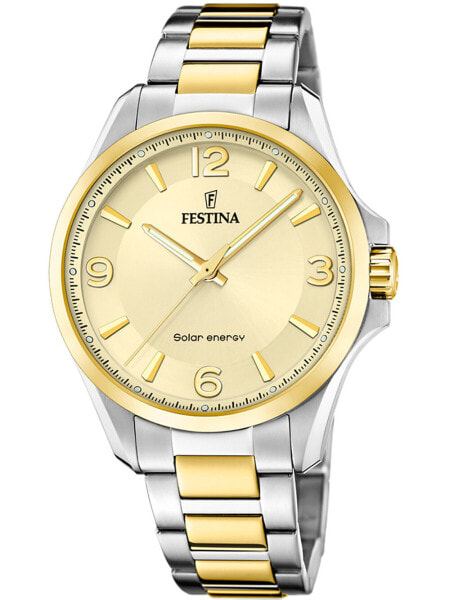 Festina F20657/2 Solar Energy Mens Watch 42mm 5ATM