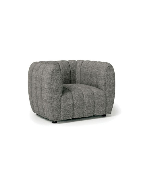 Lysander 41" Boucle Fabric Accent Club Chair