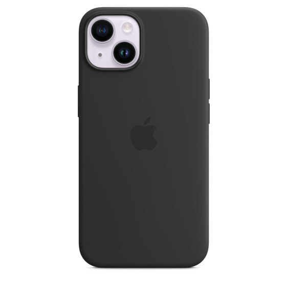 Чехол силиконовый для Apple iPhone 14 с технологией MagSafe - Midnight - Apple - iPhone 14 - 15.5 см (6.1") - Черный