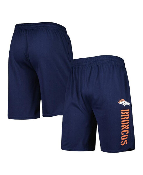 Men's Navy Denver Broncos Team Shorts
