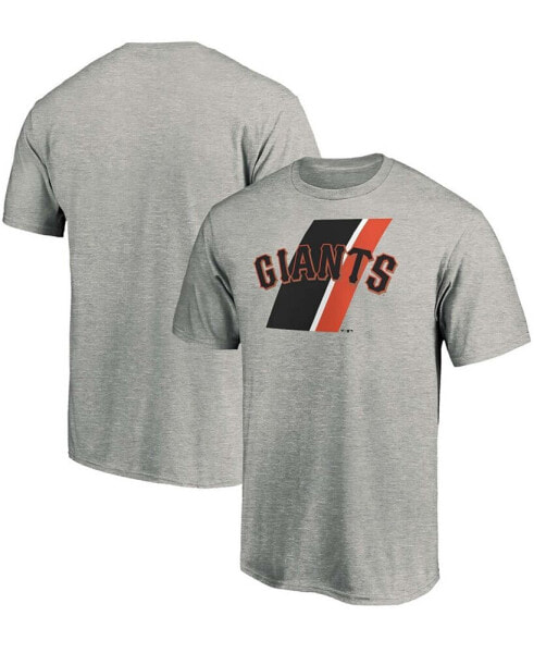 Men's Heathered Gray San Francisco Giants Prep Squad T-shirt