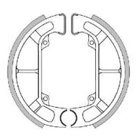 BRENTA MOTO 0266 Brake Shoe