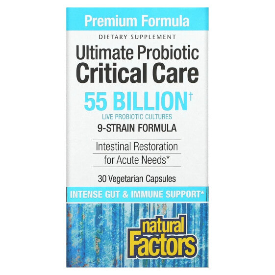 Ultimate Probiotic, Critical Care, 55 Billion, 30 Vegetarian Capsules