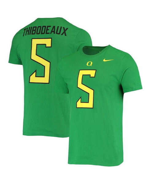 Men's Kayvon Thibodeaux Green Oregon Ducks 2022 NFL Draft Name and Number T-shirt