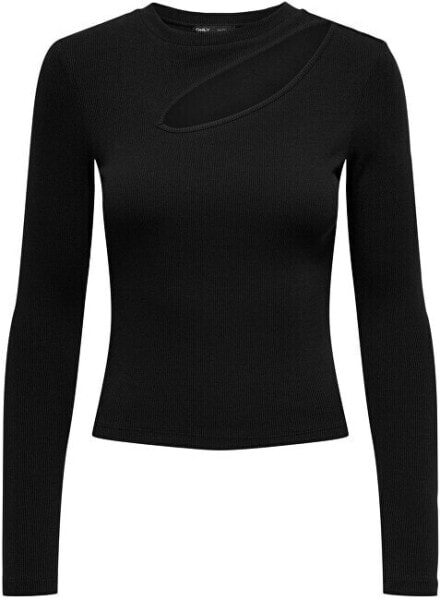 Лонгслив Only ONLNUSSA Regular Fit Black