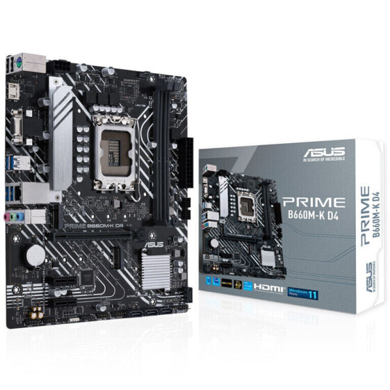 ASUS Prime B660M-K D4, Intel B660 Mainboard - Sockel 1700, DDR4