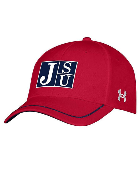 Men's Red Jackson State Tigers Iso-Chill Blitzing Accent Flex Hat