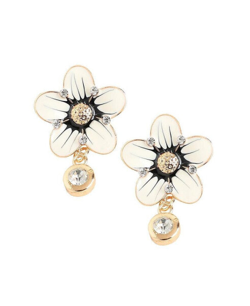 Women's Flower Drop Earrings