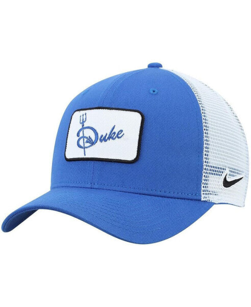 Men's Royal Duke Blue Devils Classic 99 Alternate Logo Trucker Adjustable Snapback Hat