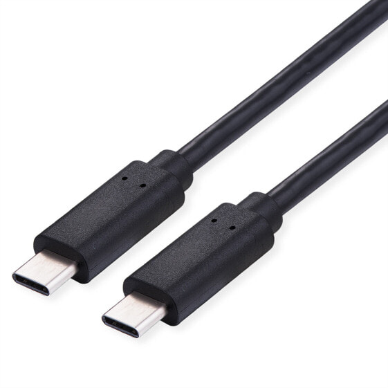 ROTRONIC-SECOMP USB 2.0 Kabel C-C ST/ST 100W schwarz 1 m 11.99.8308 - Cable - Digital