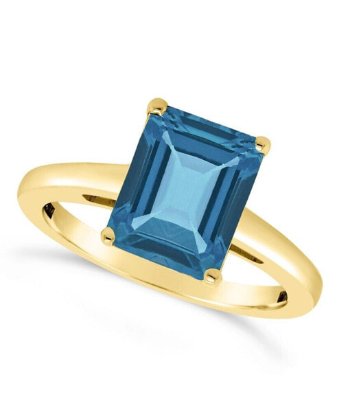 London Topaz (4-1/4 ct. t.w.) Ring in 14K Yellow Gold