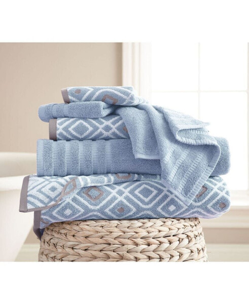 Oxford Yarn Dyed 6-Pc. Towel Set