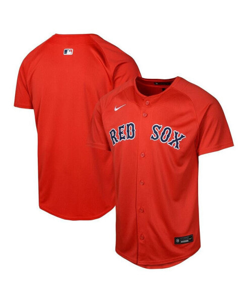 Big Boys and Girls Red Boston Red Sox Alternate Limited Jersey