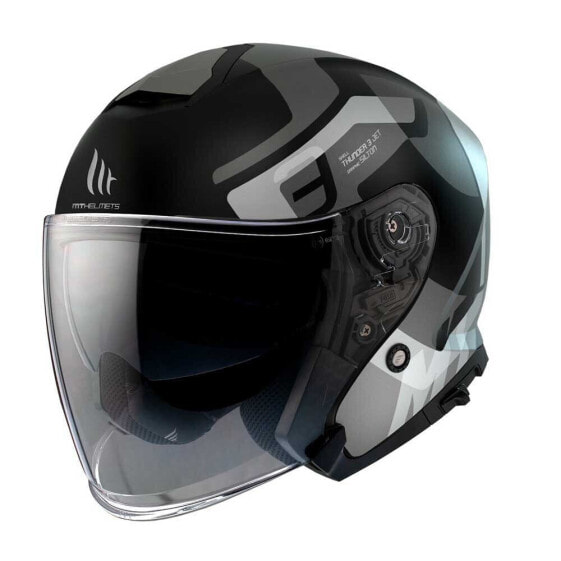 Шлем открытого типа MT Helmets Thunder 3 SV Silton B2