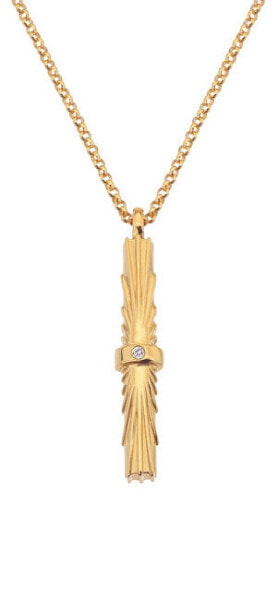 Modern necklace with diamond Jac Jossa Hope DP849 (chain, pendant)