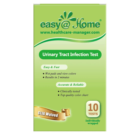 Диагностический тест Easy@Home на инфекцию мочевыводящих путей, 10 штук