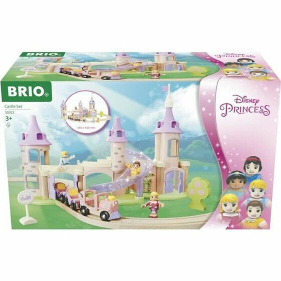 Игрушечная детская железная дорога Brio Disney Princess 18 Предметов