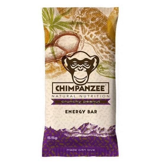 CHIMPANZEE Crunchy Peanut 55g Energy Bar