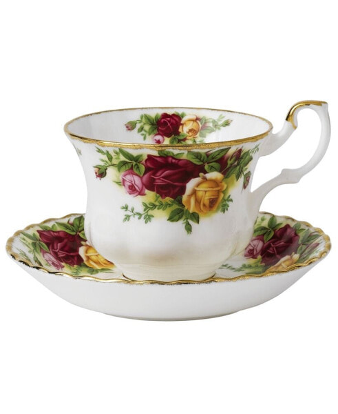 Чайная чашка и блюдце Royal Albert Old Country Roses