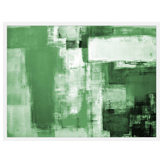 Bild Abstract in Kelly Green