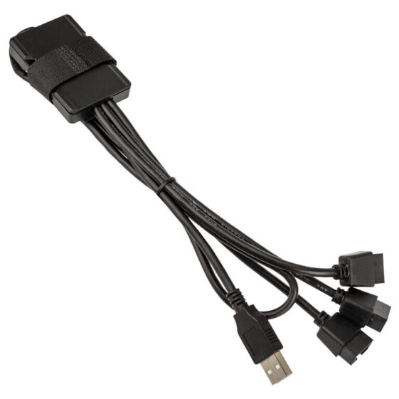 Lian Li PW-U2TPAB USB Hub - schwarz