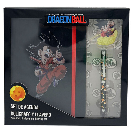 DRAGON BALL Set Diary. Pen And Key Ring Set