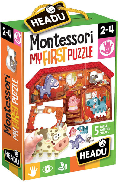 Headu it20140 – Montessori First Pieces Game The Farm